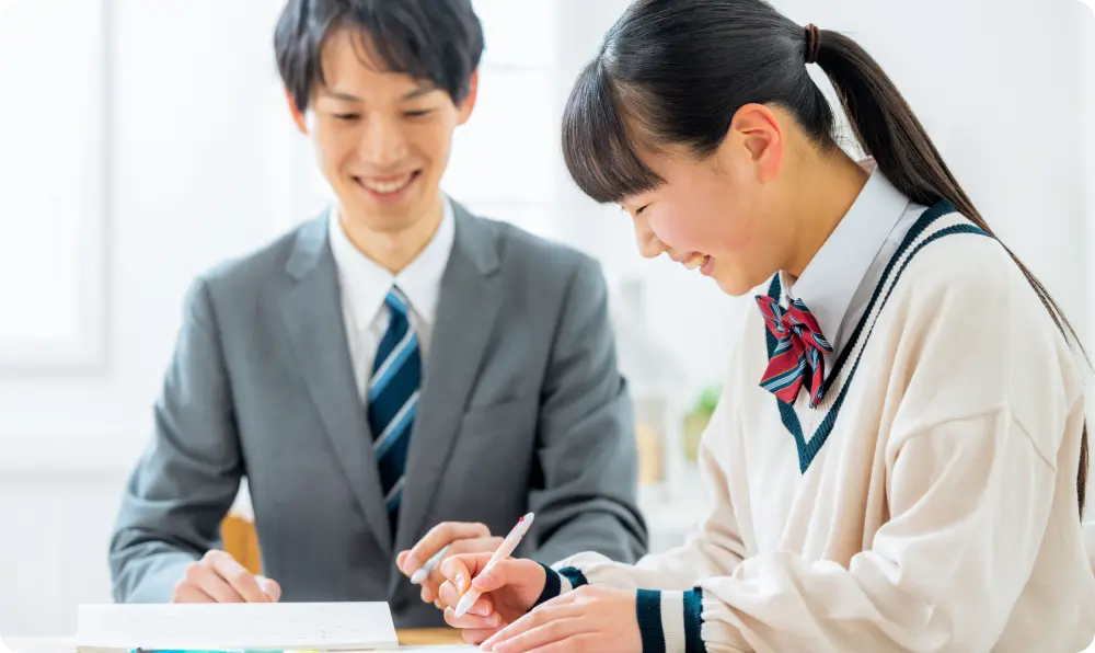 中学生の個別指導 イメージ